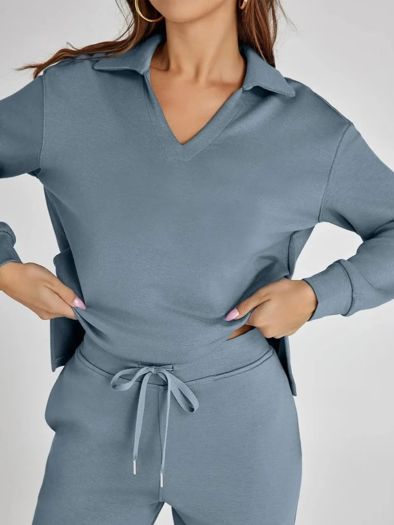 Soft Relaxed Two Piece Lounge Set