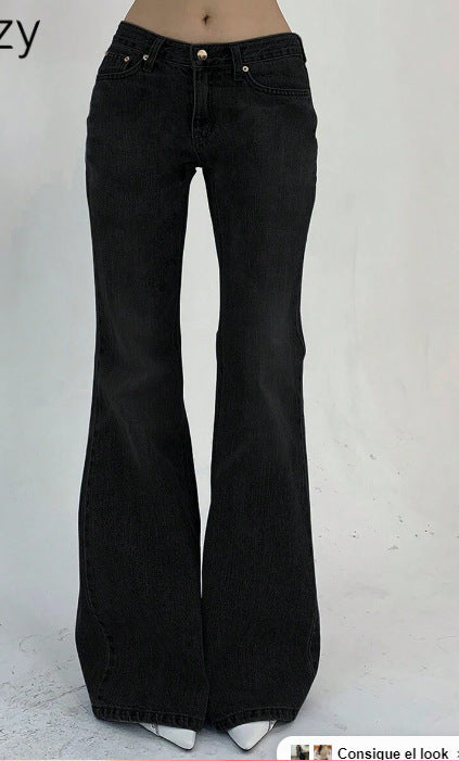 High Waist Flared Jeans