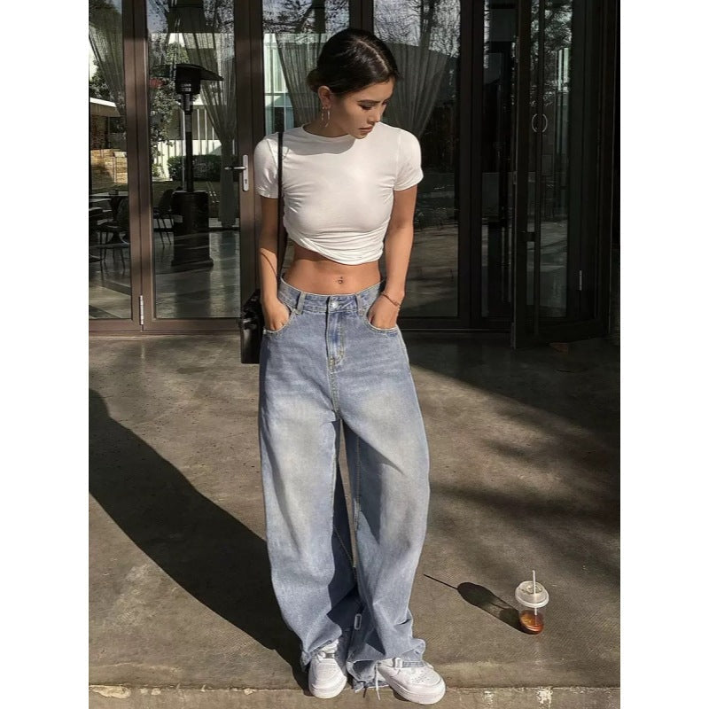 Everyday High Waist Wide Leg Jeans