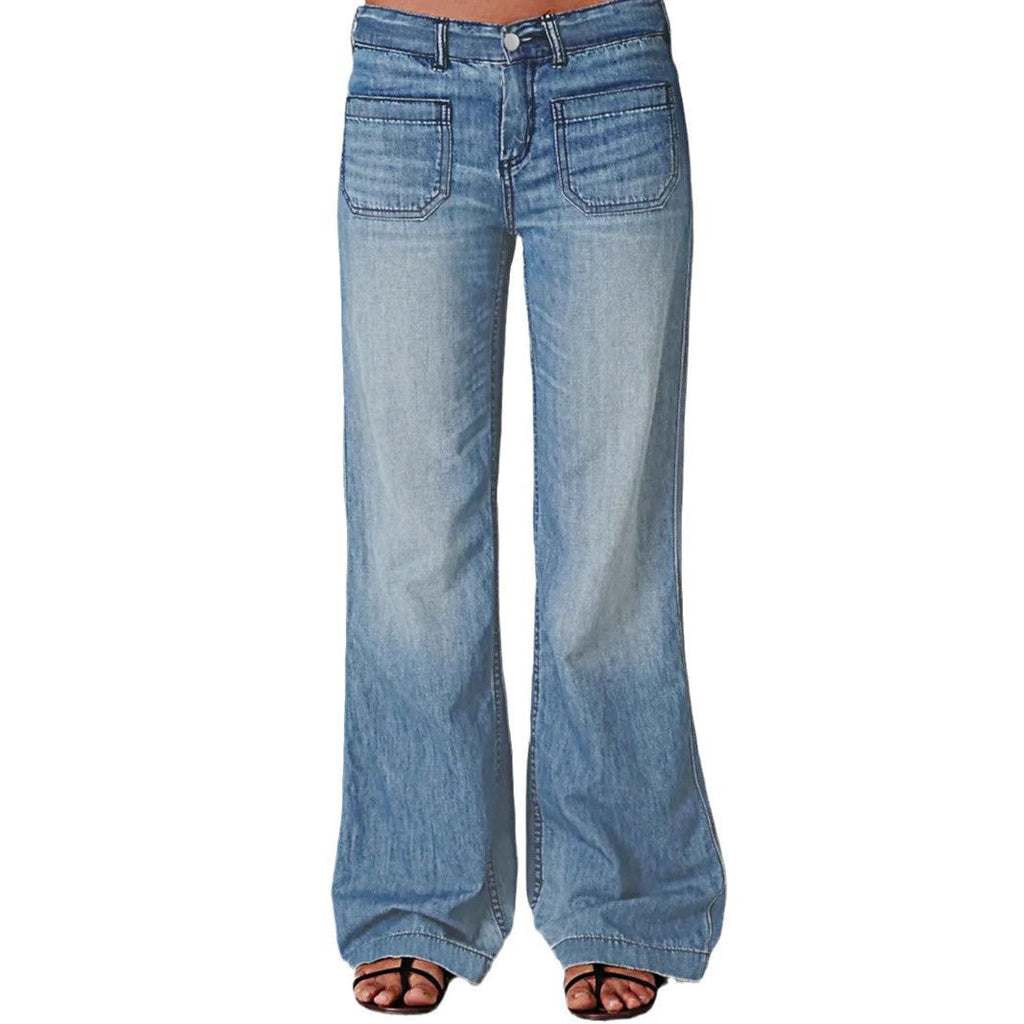 High Waist Wide Leg Jeans