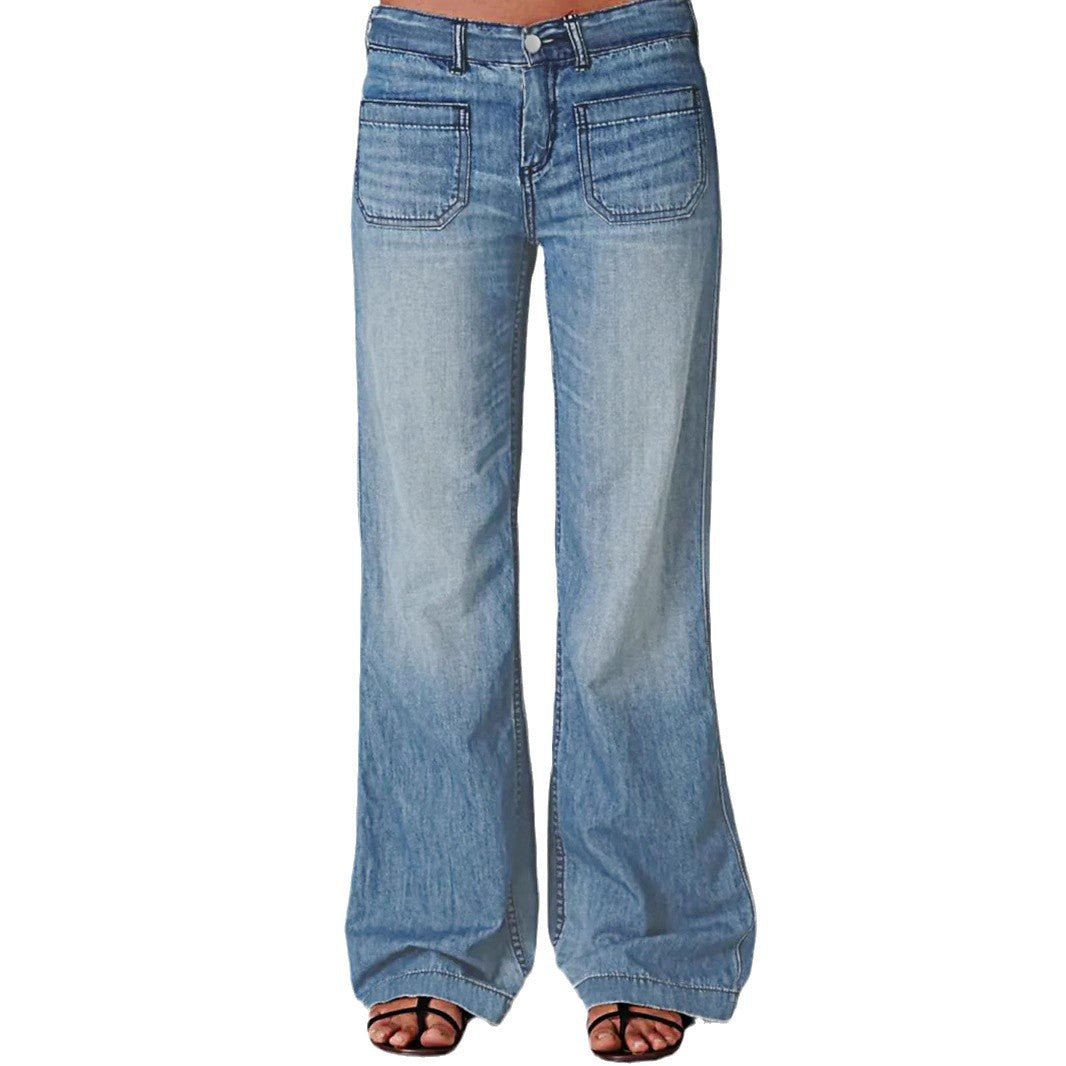 High Waist Wide Leg Jeans