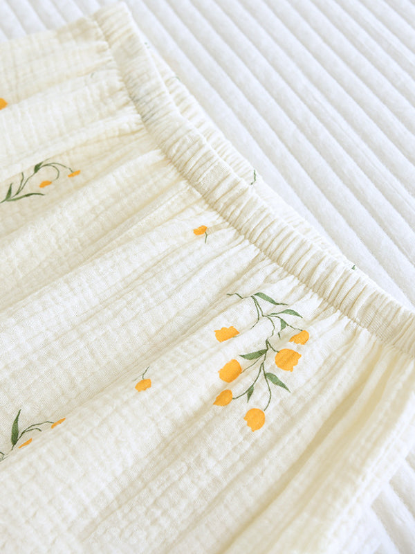 Relaxed Short Sleeve Pajama Set