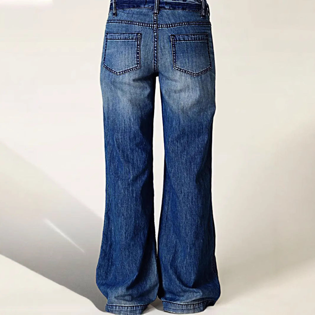 High Waist Wide Leg Jeans