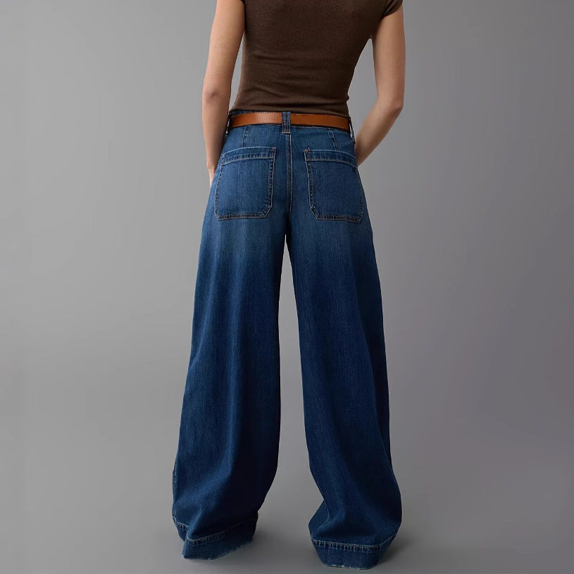 High Waist Wide Leg Jeans