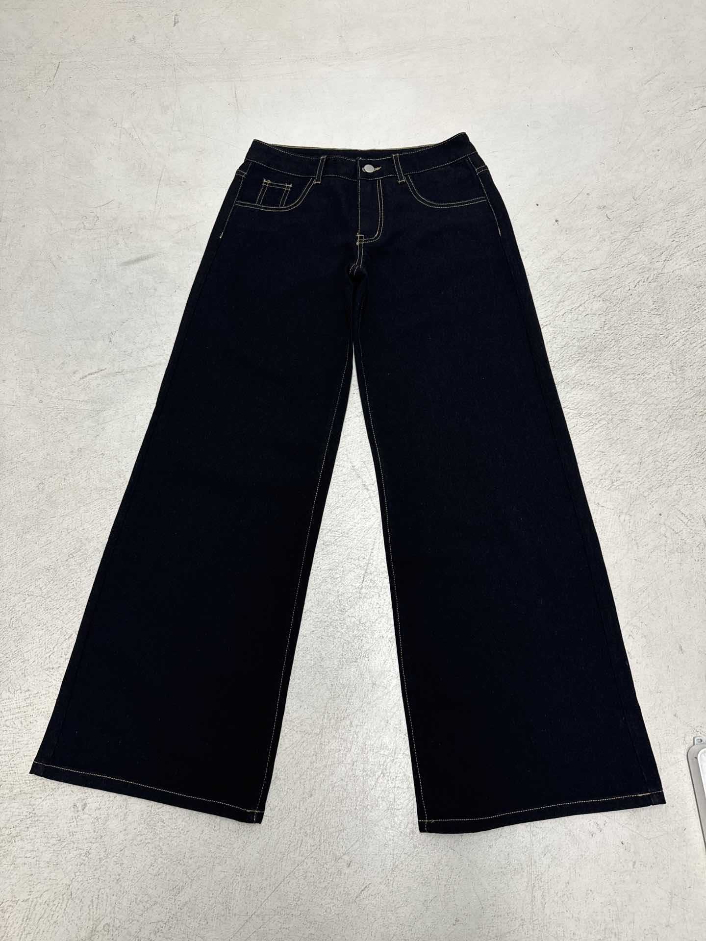 High-Waist Wide-Leg Jeans