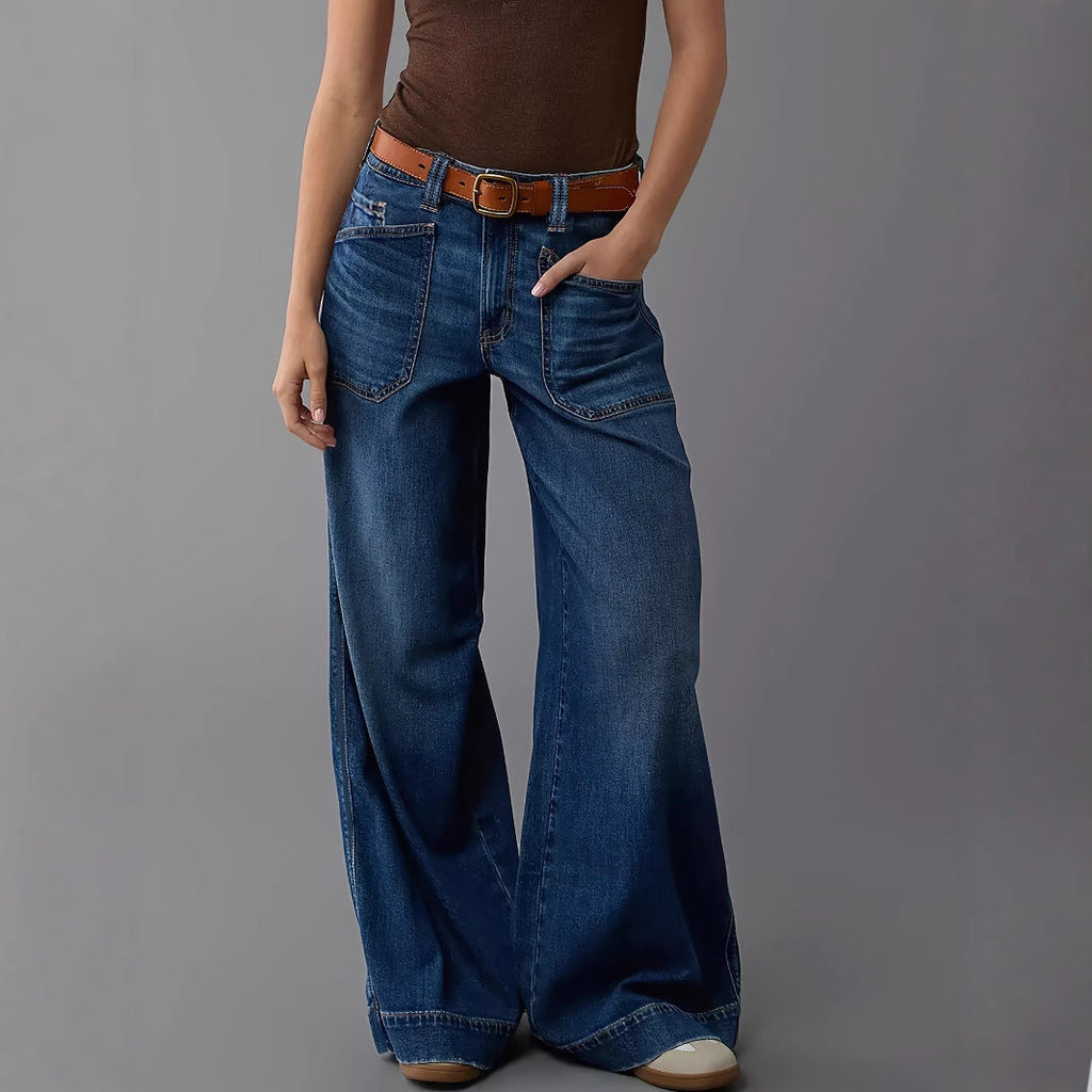 High Waist Wide Leg Jeans