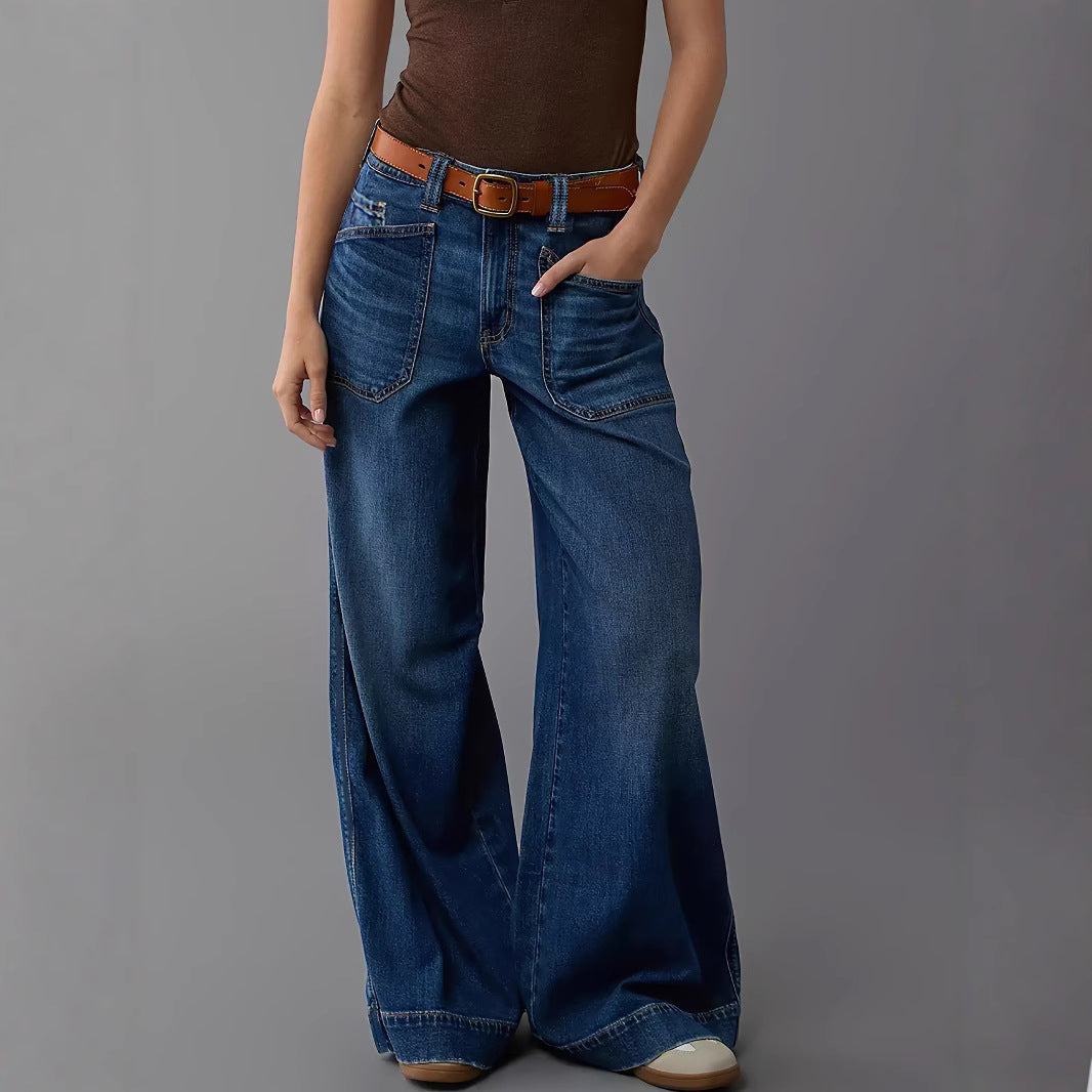 High Waist Wide Leg Jeans