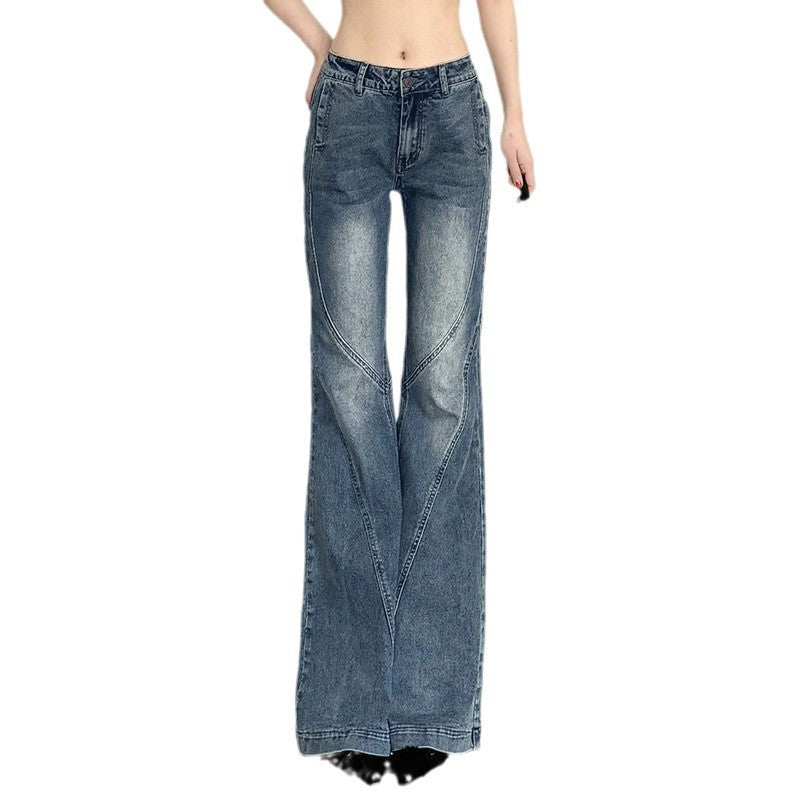 High-Waist Flared Jeans
