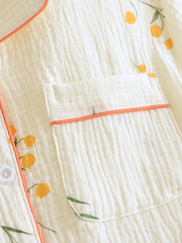 Relaxed Short Sleeve Pajama Set