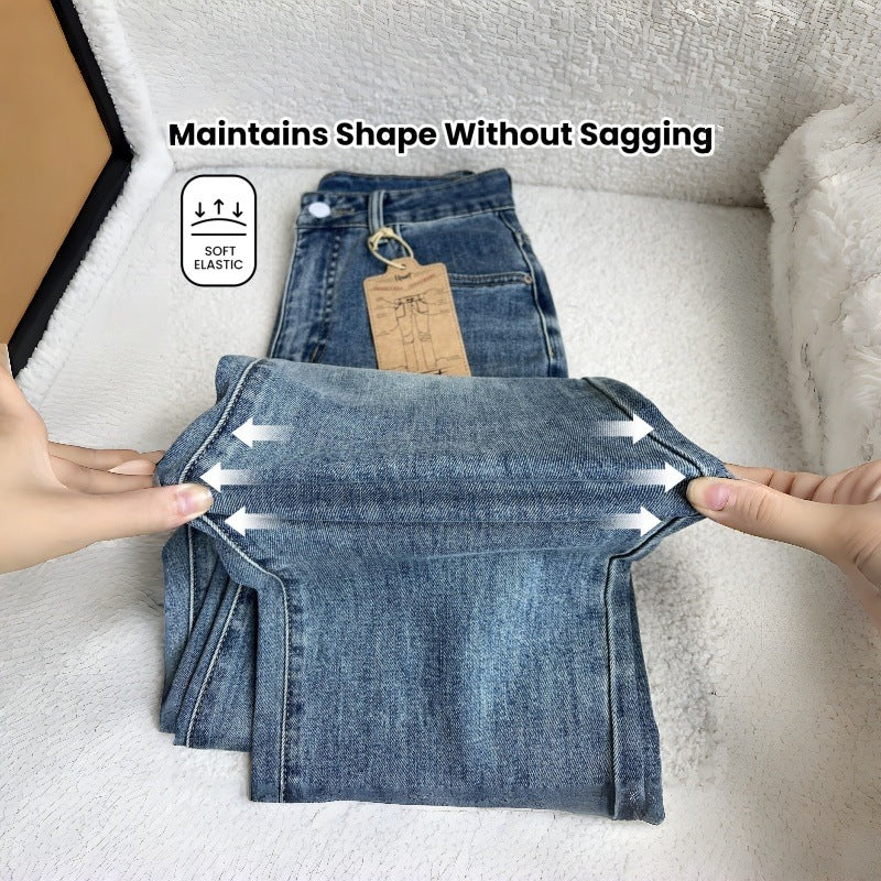 Wide Leg High Waist Jeans