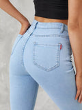 High-Waisted Shaping Jeans