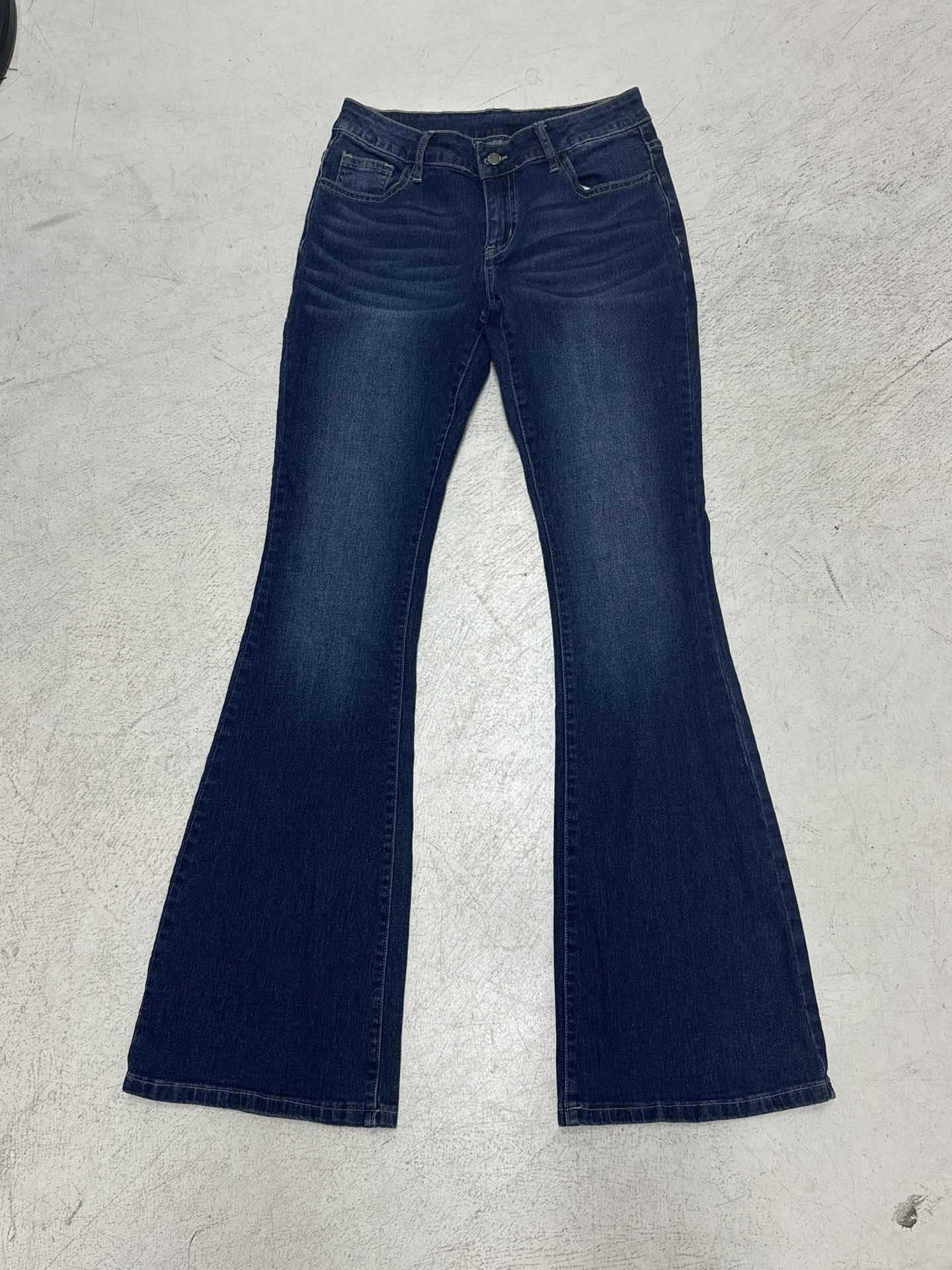 High Waist Flared Denim Jeans