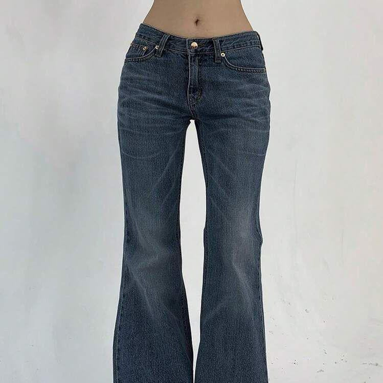 High Waist Flared Jeans