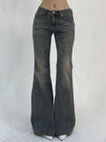 High Waist Flared Jeans
