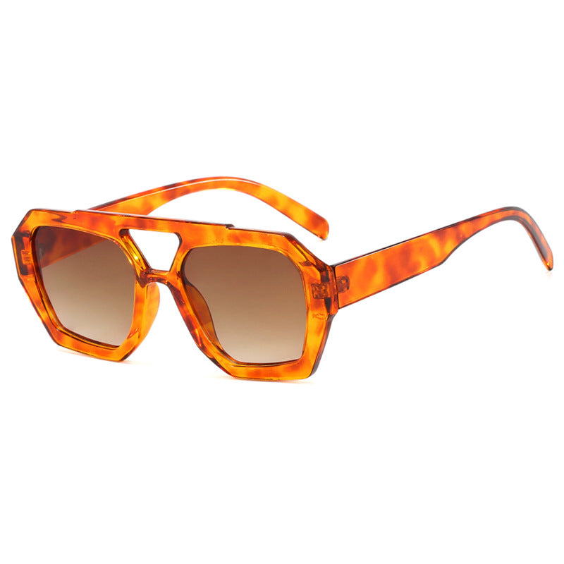 Oversized Geometric Sunglasses