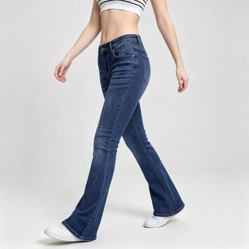 High Waist Flared Jeans