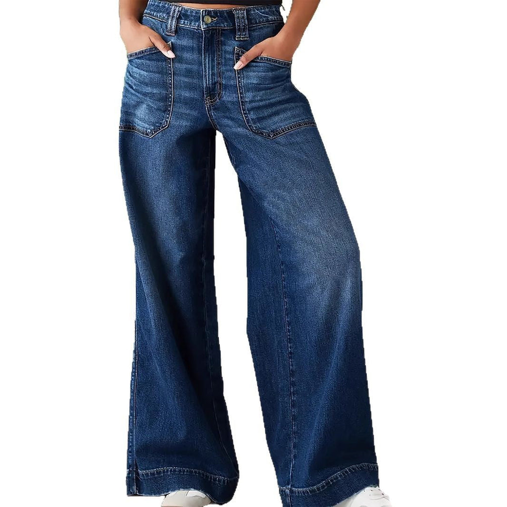 High Waist Wide Leg Jeans