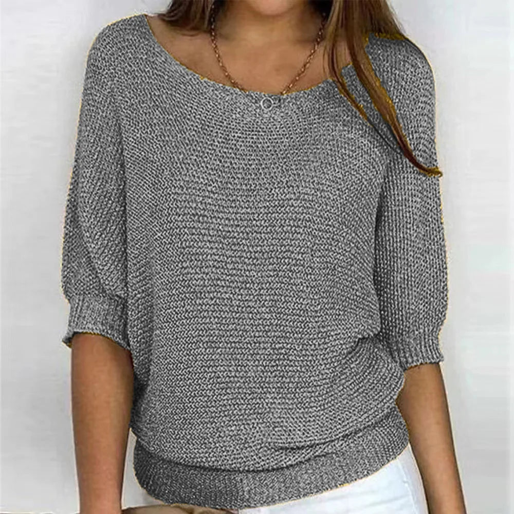 Textured Knit Blouse