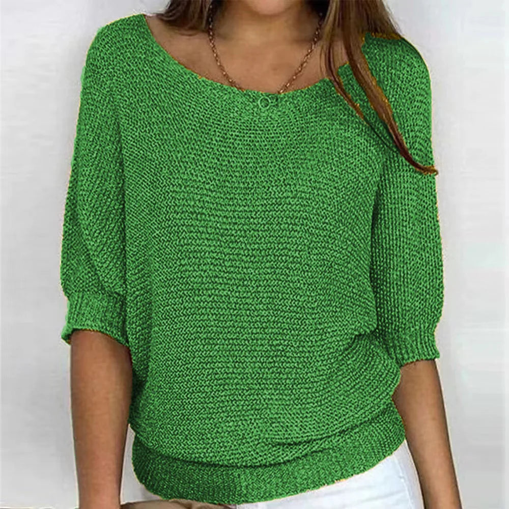 Textured Knit Blouse
