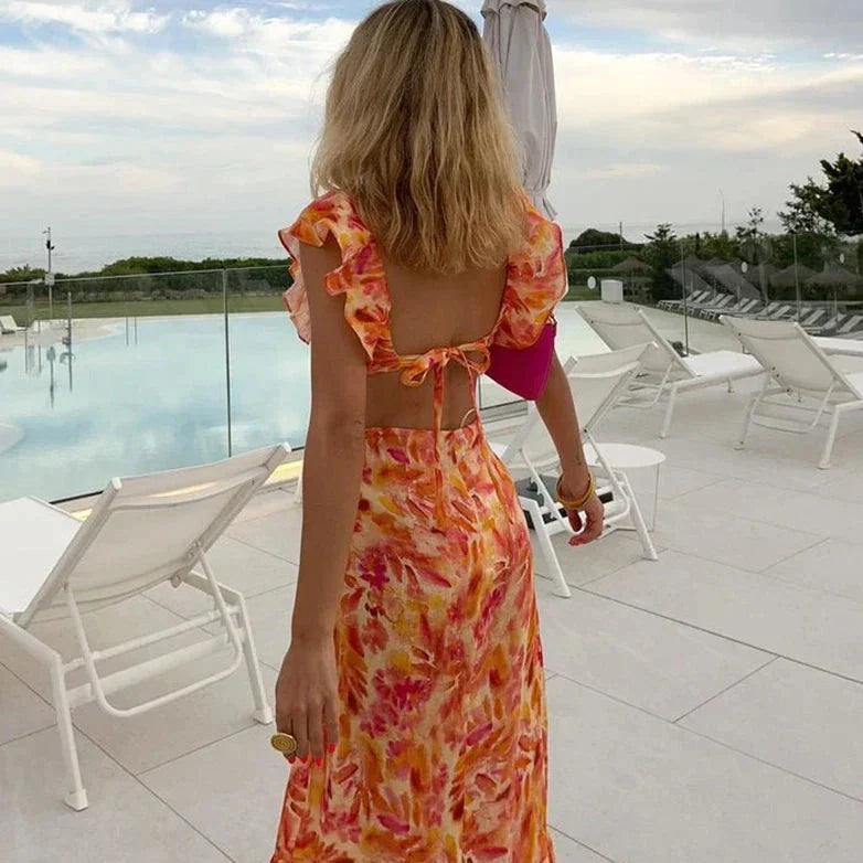 Floral Print Summer Dress