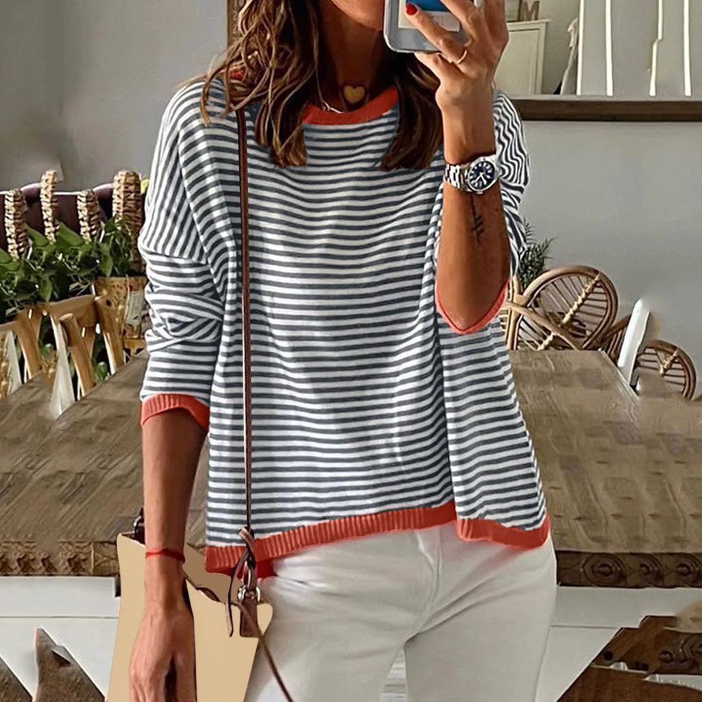Striped Relaxed Sweater