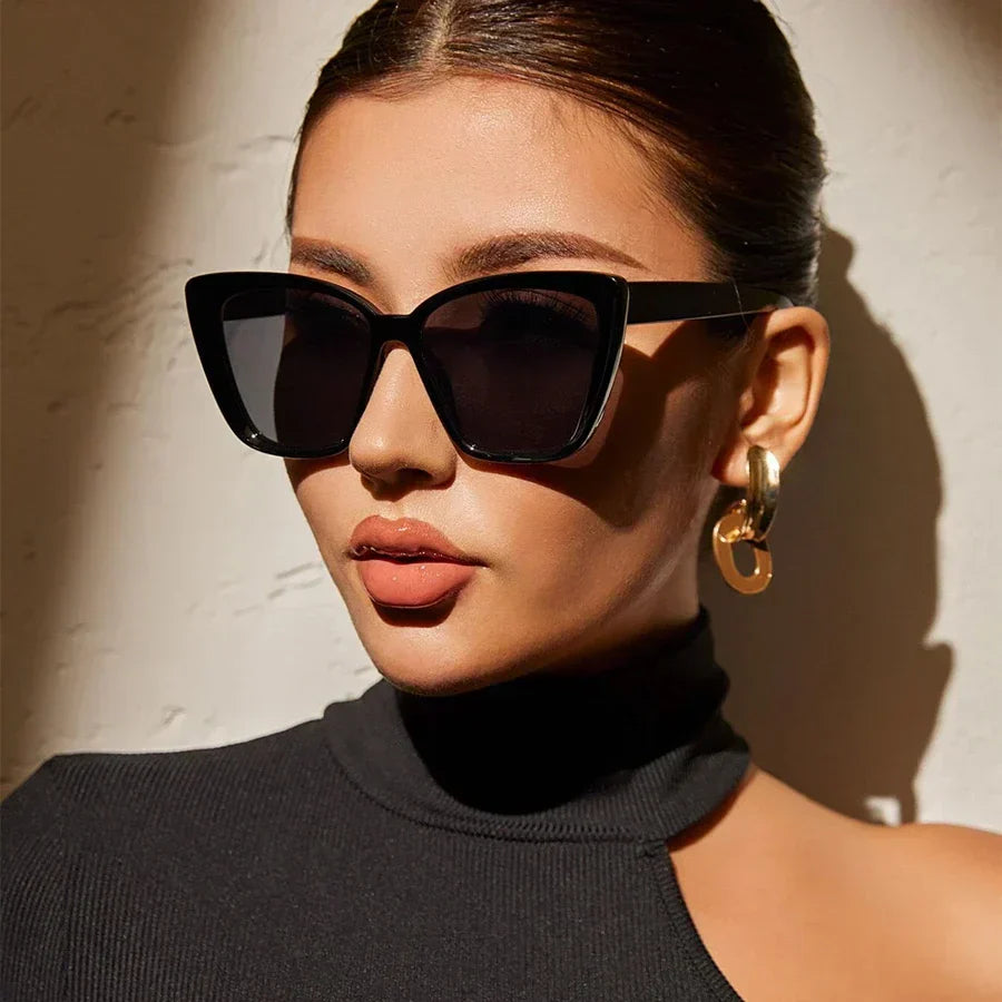 Retro Cat-Eye UV Sunglasses