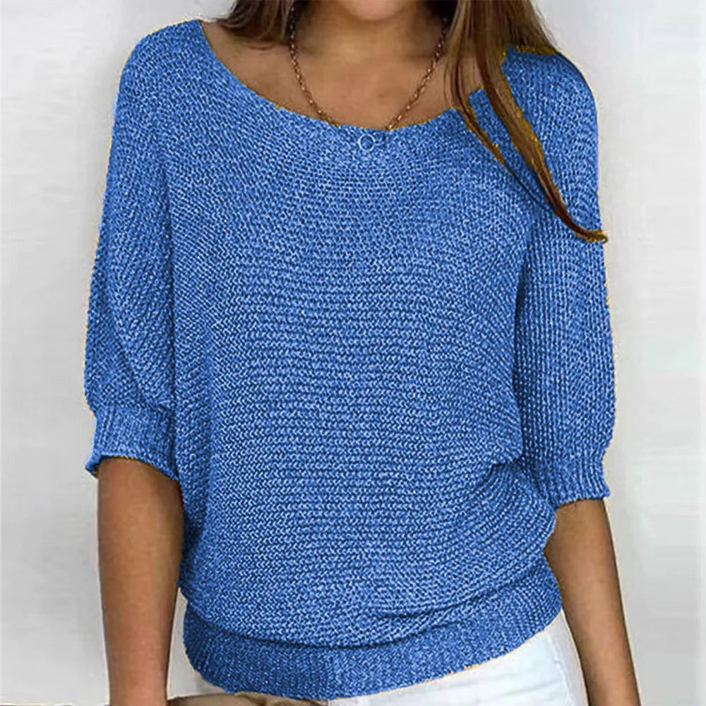Textured Knit Blouse