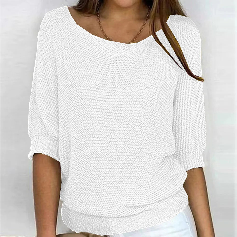 Textured Knit Blouse