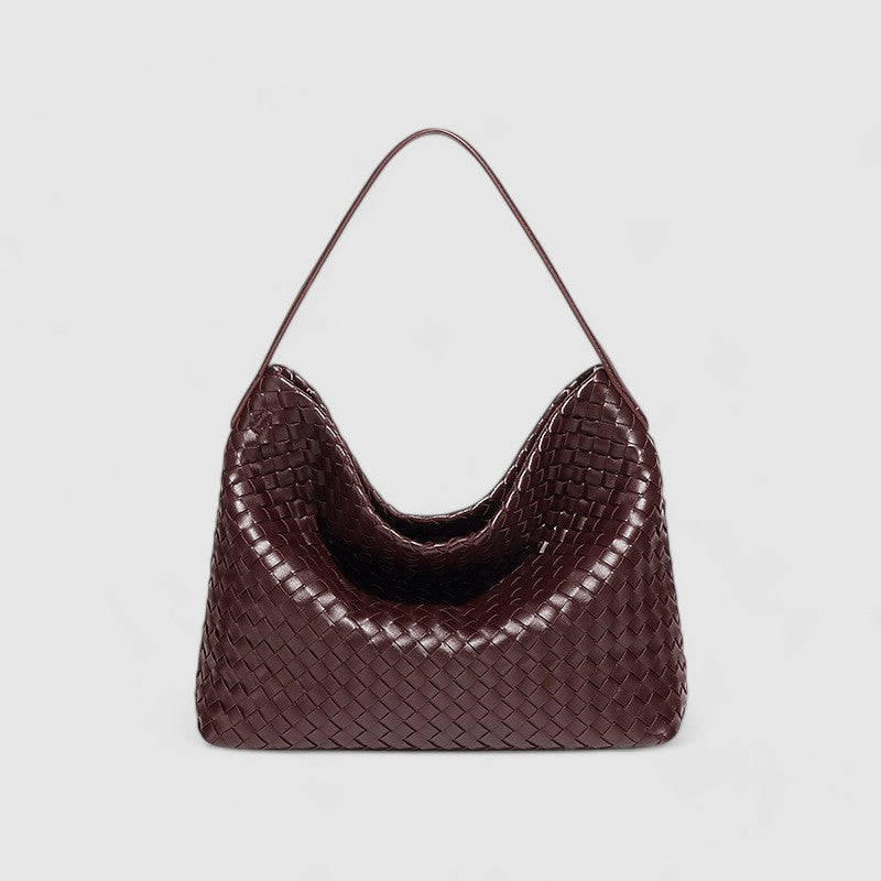 Casual Vegan Woven Hobo Shoulder Bag
