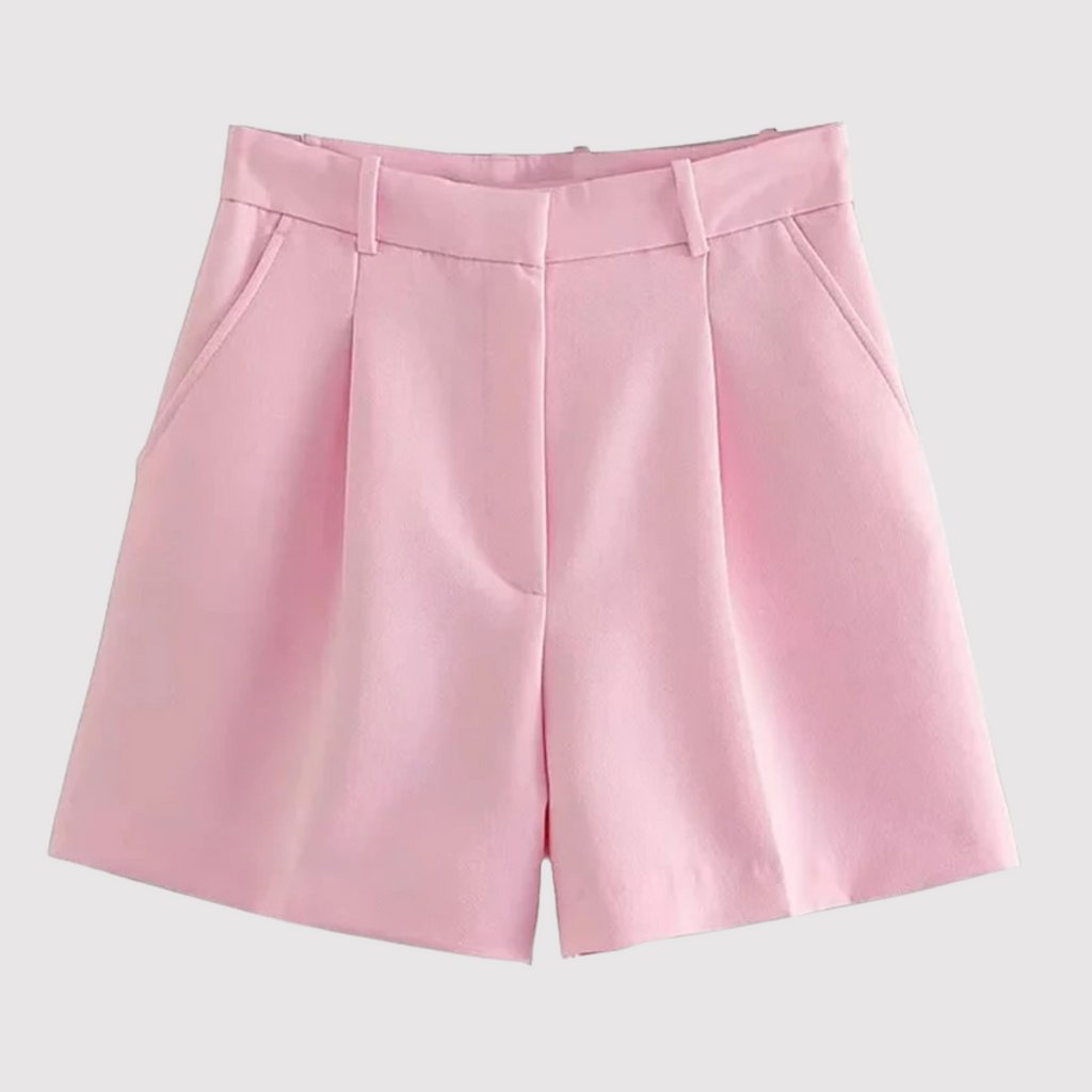 High Waisted Tailored Shorts