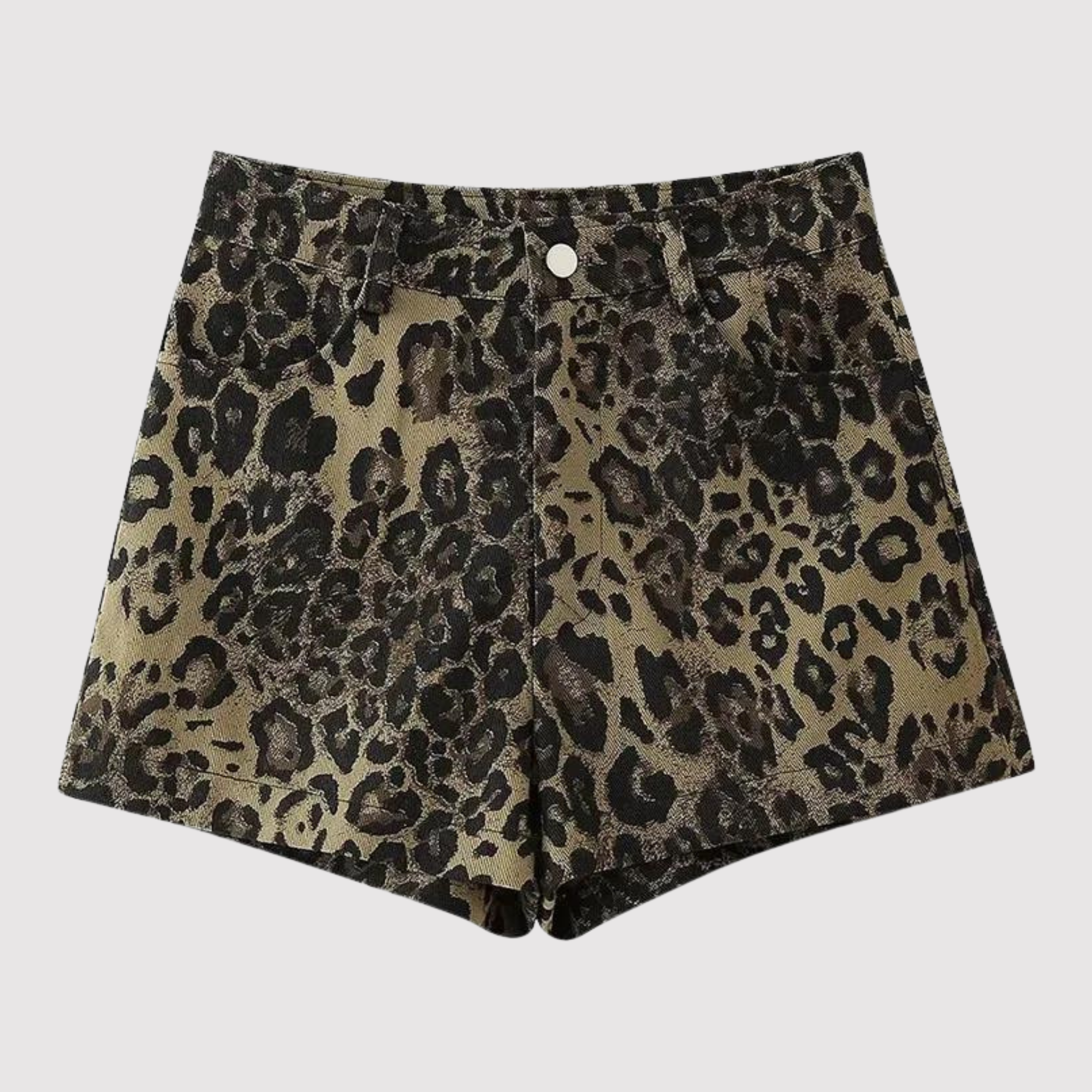 Leopard Print Summer Shorts