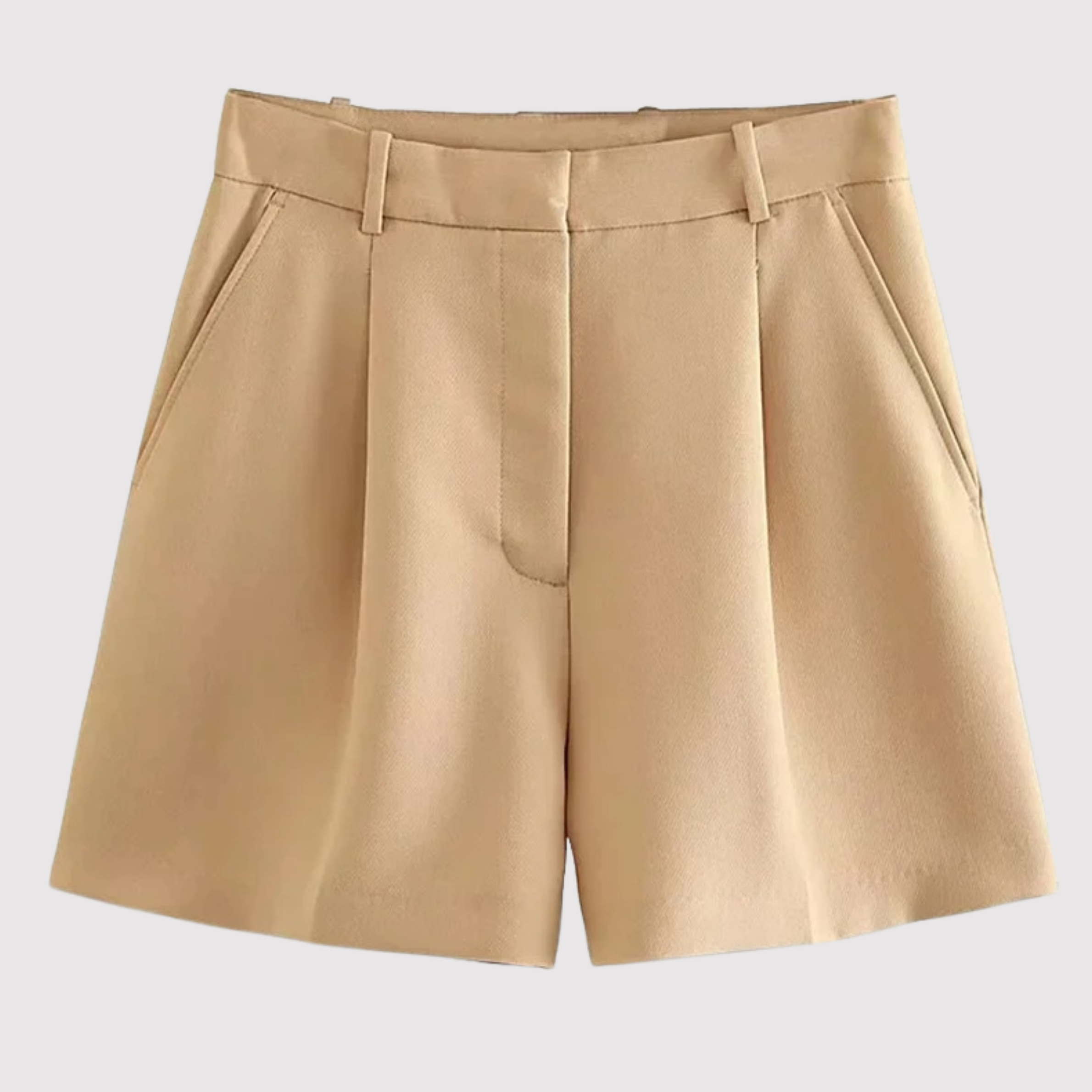 High Waisted Tailored Shorts