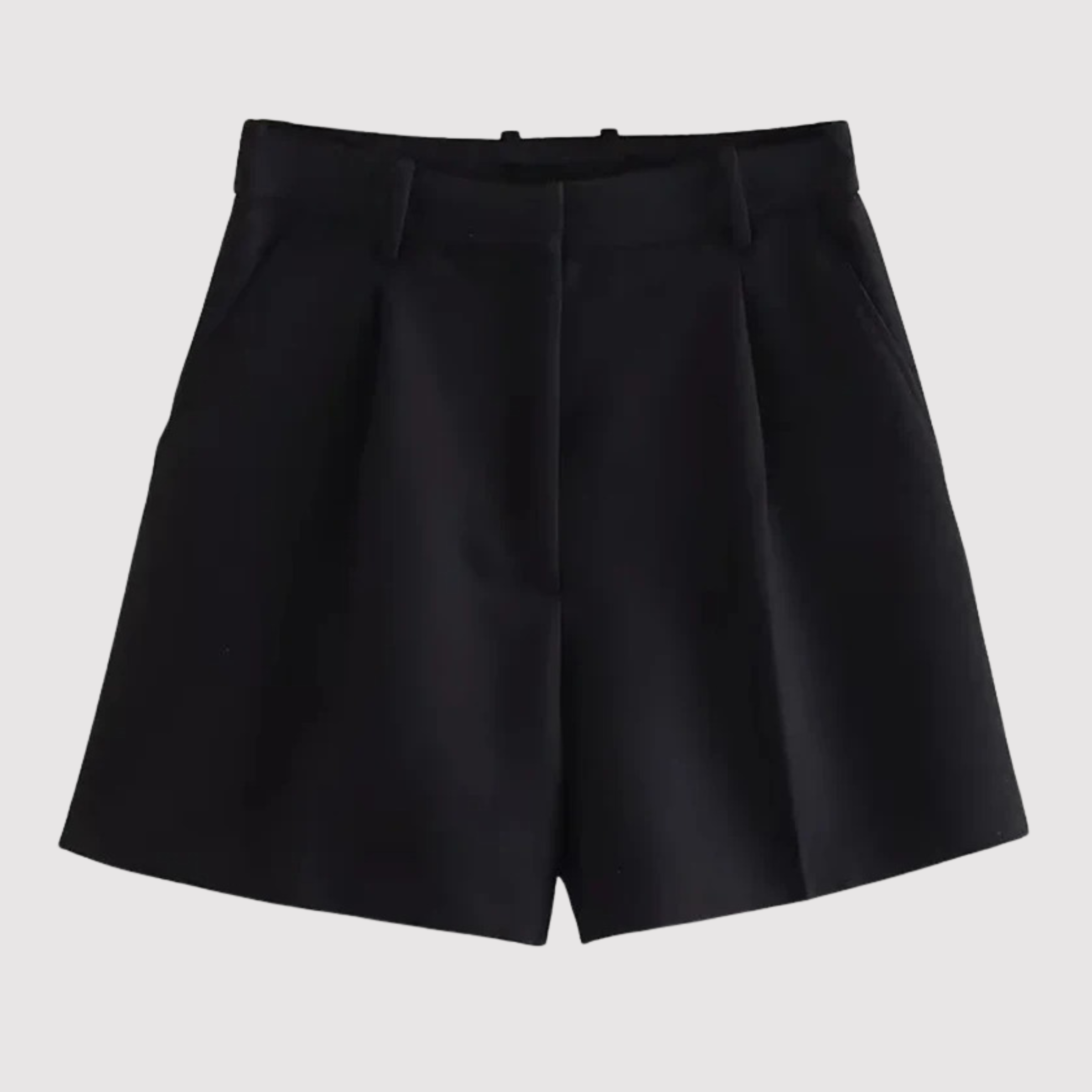 High Waisted Tailored Shorts