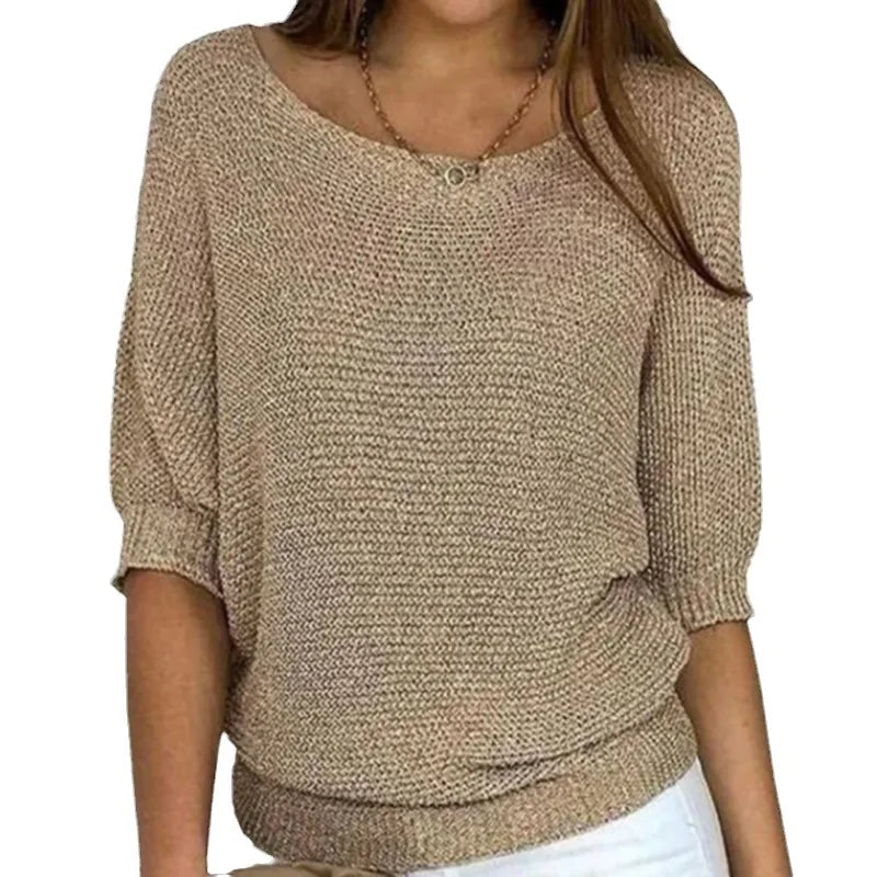 Textured Knit Blouse