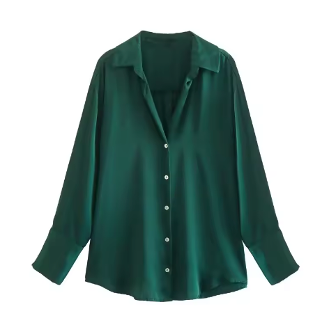 Satin Relaxed Blouse