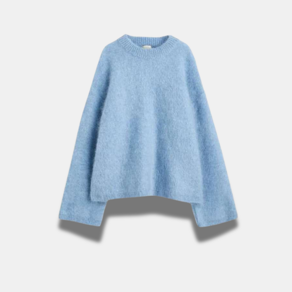 Relaxed Mohair Blend Sweater