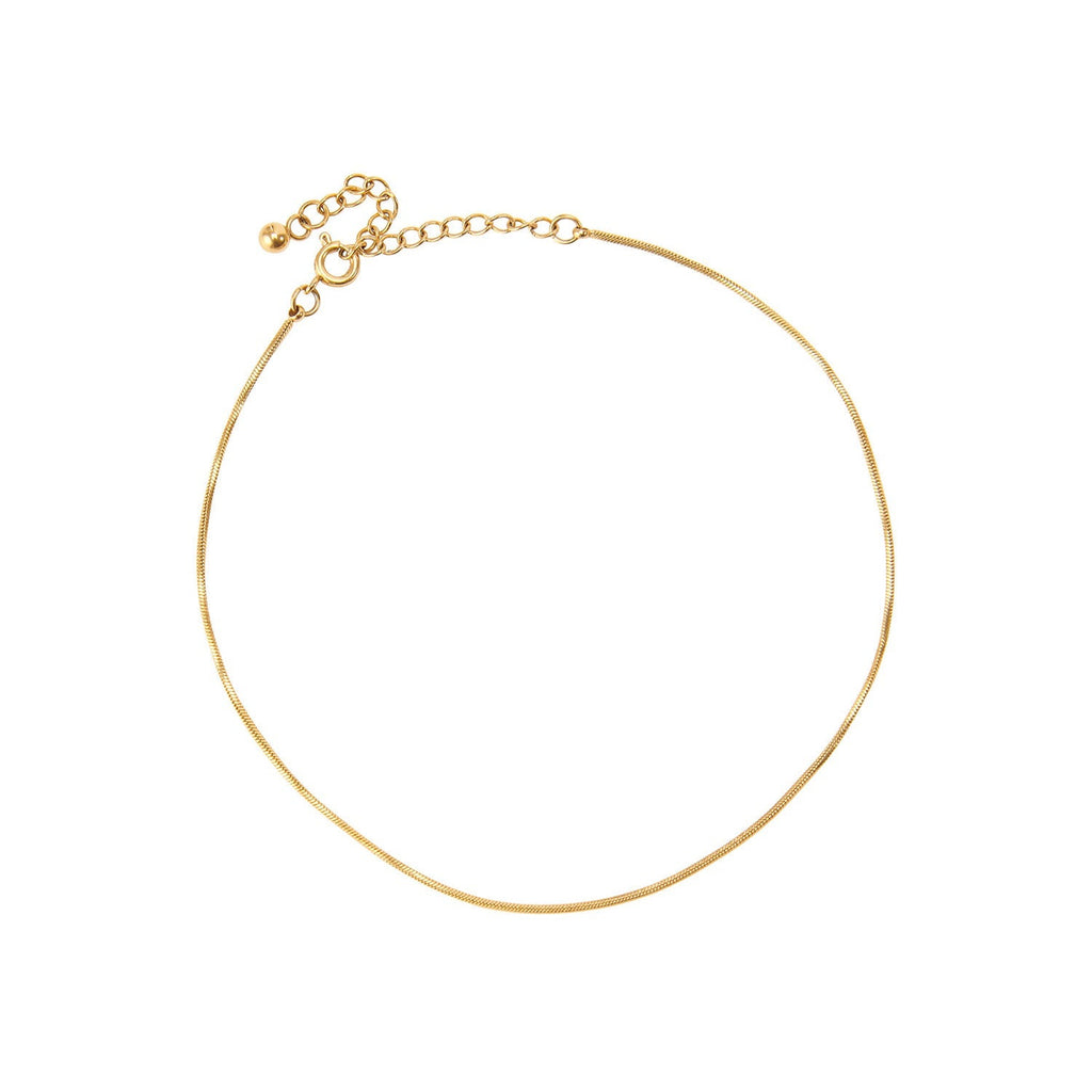 Minimalist Snake Chain Anklet
