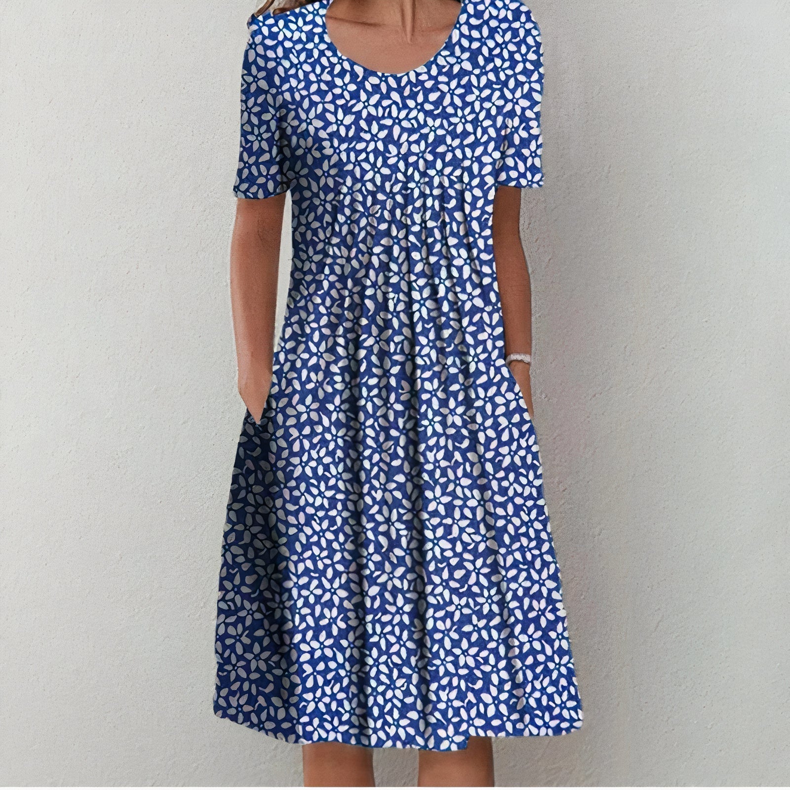 Summer Floral Midi Dress