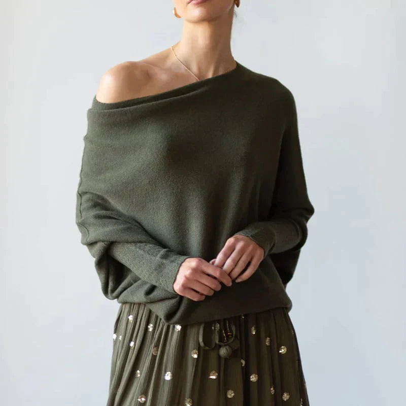 Loose Fit Knit Sweater
