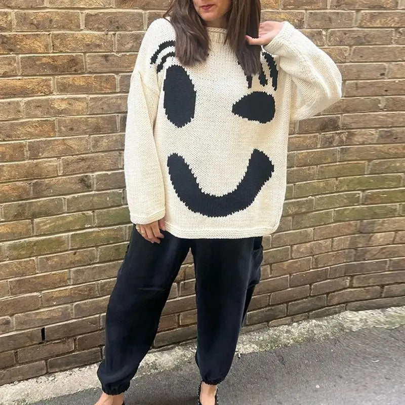 Smile Knit Sweater