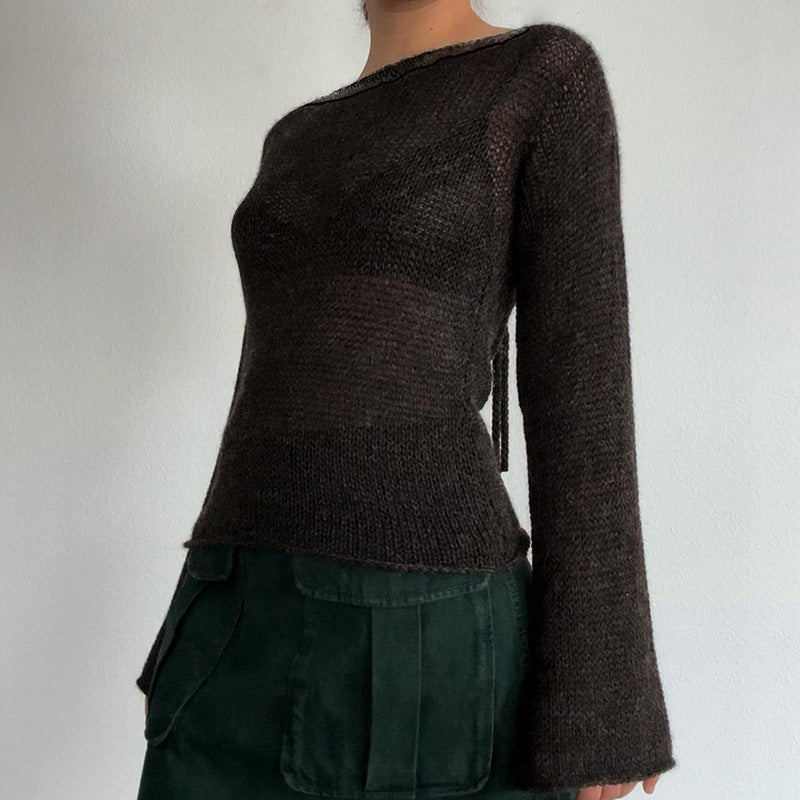 Comfortable Loose Fit Knit Sweater