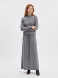 Cut-Out Knit Two Piece Set