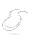 925 Silver Layered Necklace Set