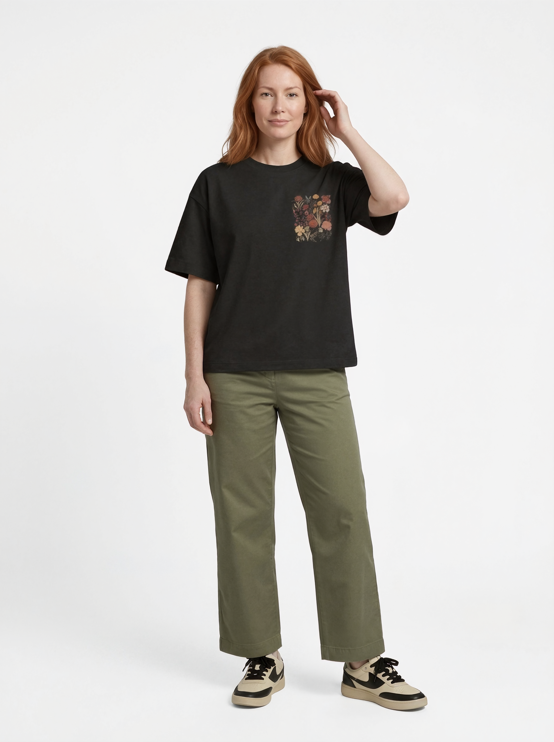 Floral Relaxed Fit Top