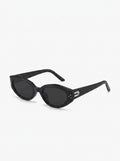 Black Vintage Cat Eye Sunglasses