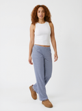 Low Rise Striped Lounge Trousers