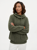 Relaxed Knit Roll Neck Sweater