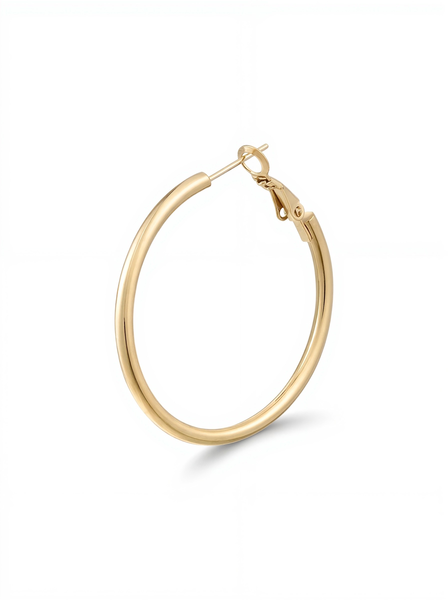 Waterproof Stainless Steel Hoop Earrings