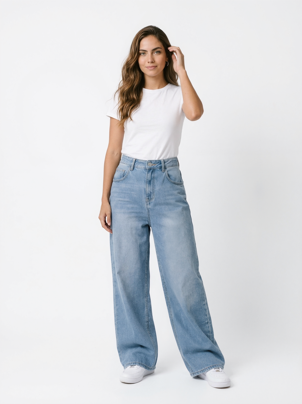 Everyday High Waist Wide Leg Jeans
