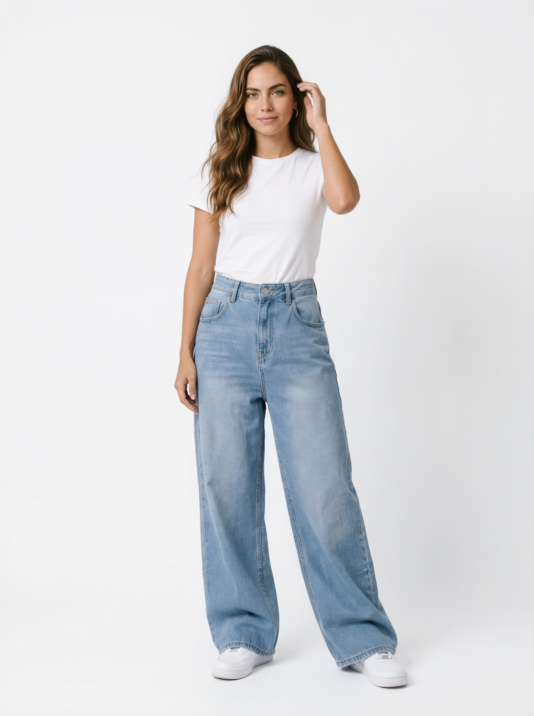 Everyday High Waist Wide Leg Jeans